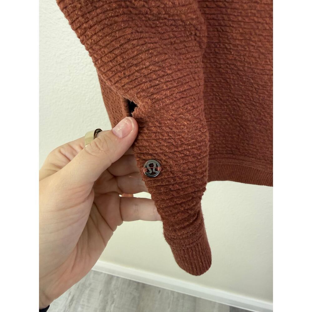 Lululemon Peaceful Movements Pullover Ancient Copper Size XS/S - Picture 5 of 7